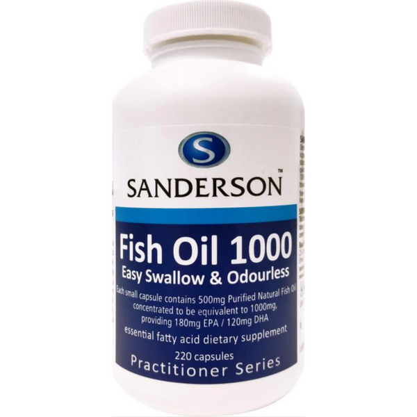 Sanderson Fish Oil  1000 220 caps