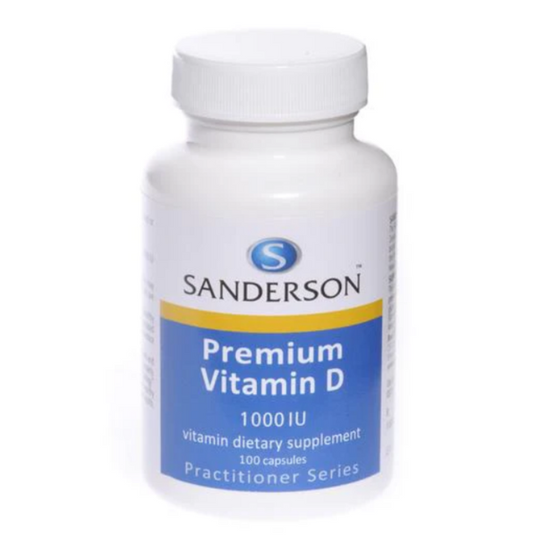 Sanderson Premium Vitamin D3 100 caps