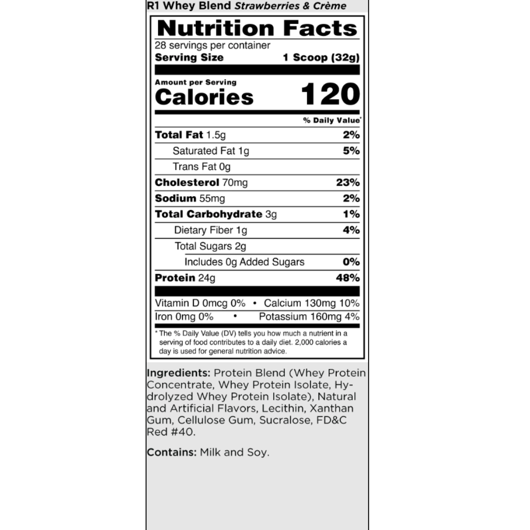 Rule 1 Whey  2LB