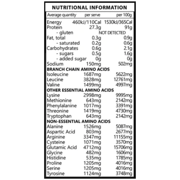 Raisey's Isolate 900g