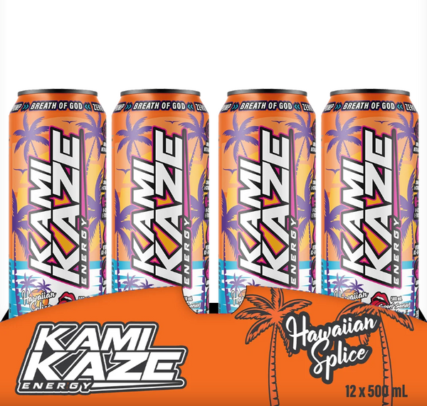 Kamikaze Energy Cans 12 PACK