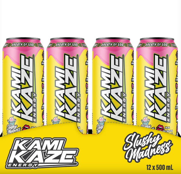Kamikaze Energy Cans 12 PACK