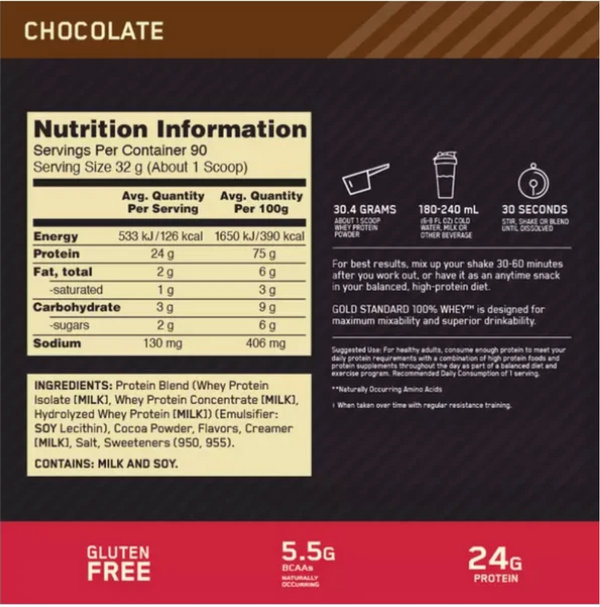 Optimum Nutrition Whey 4lb